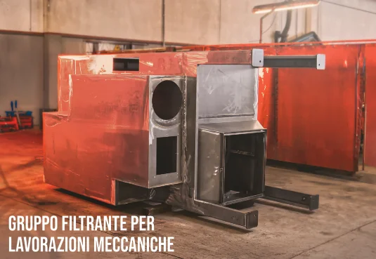 lavorazioni lamera e carpenteria metallica di gruppo filtrante